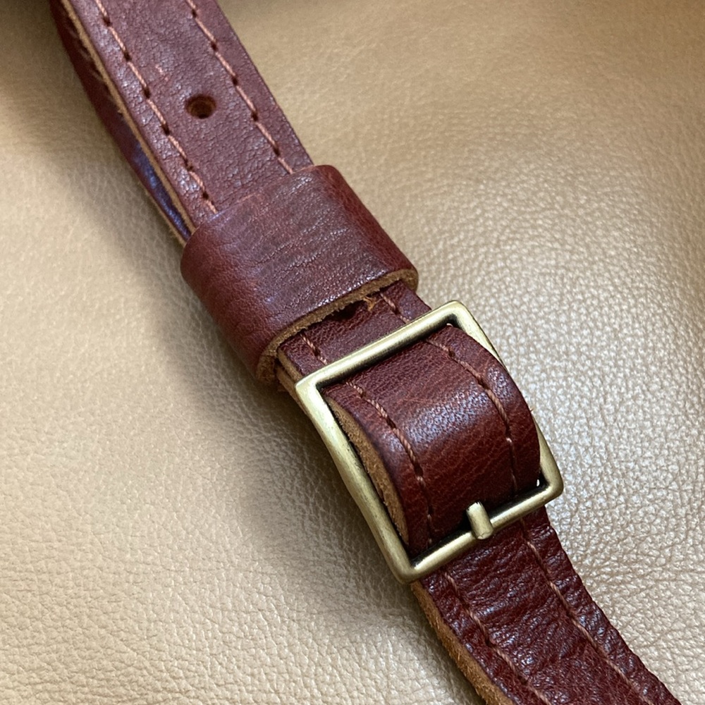 Portland Leather Mini Circle Crossbody Bag - Picture 8 of 15